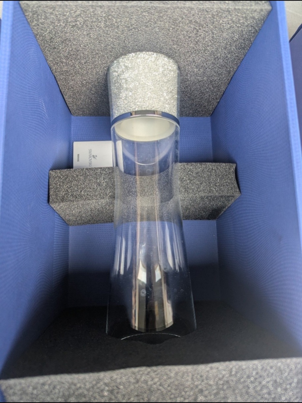 Swarovski Glitter Crystal Glass Wine Decanter.